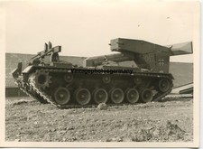 Z191 Foto Frühe Bundeswehr Manöver Panzer Brückenleger Bieber Brückenlegepanzer