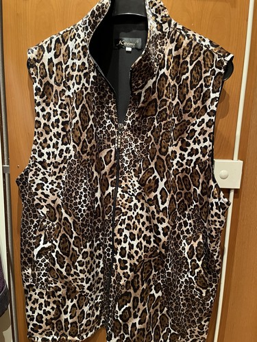 ärmelose weste tigerlook - weste,