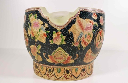 Antike keramik vase handbemalt - keramik,