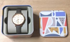 Fossil Jacqueline ES3707 Damen Quarzuhr, Braun, Leder, Analog Zifferblatt