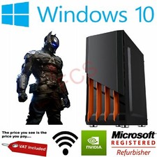 Gaming PC Ultra Fast i3 i5 i7 16GB RAM 512GB SSD 2TB GTX 1660 RTX 2060 Windows10