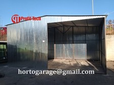 7x6 Blechgarage Metallgarage