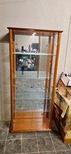 vitrinenschrank holz gebraucht
