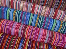 0,50 m  Dekostoff bunt gestreift Streifen  Taschenstoff stabil Meterware mu n