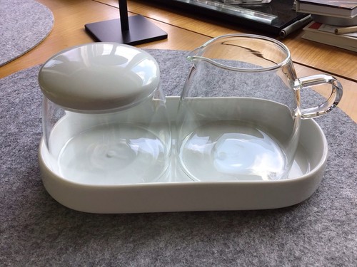 Jenaer glas milch zucker set - milch,