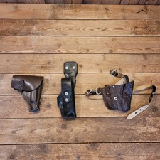 3x Pistolenholster DDR