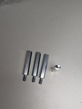 Abstandsbolzen M5 x 40, Verzinkt, SW8, 4 Stück