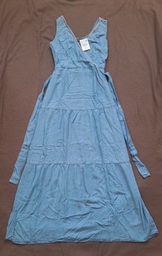 Maxikleid jeansblau größe - maxikleid,, jeansblau,