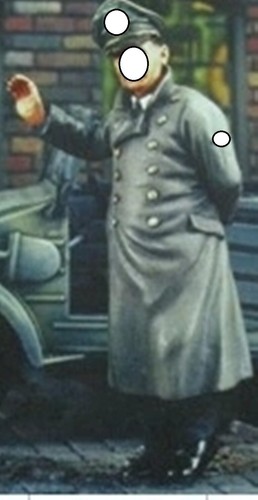Unpainted resin figures - unpainted, 1:35
