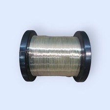 5000m Kupferdraht versilbert 0,50mm 44386