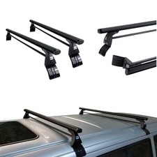 Für VW Transporter T4 91-03 Schwarz Alu Dachträger Fahrzeugspezifisch Normaldach