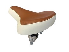 Sattel NP12-07 Braun/Weiß