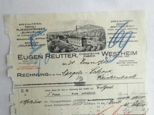 1915 westheim schwäbisch - westheim,,