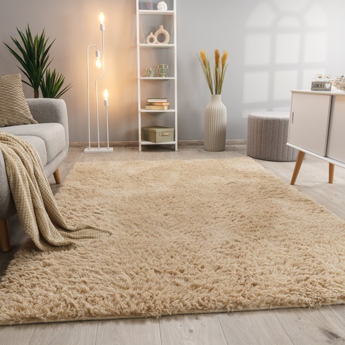 Hochflor teppich wohnzimmer - teppich,