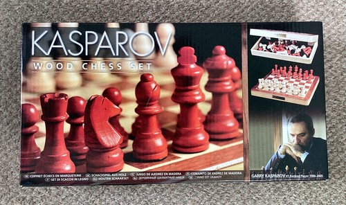 Kasparov holz schachspiel - kasparov,