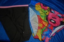 2 x süße Mädchen Nylon Höschen 140 Nylonslip Panty Bade Slip Schlüpfer (B415)