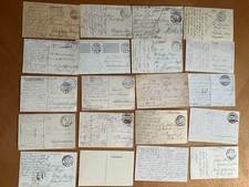 20 alte Ansichtskarten