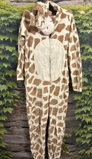 Giraffe Overall Jumpsuit – Kuschelig & Lustig – Größe XS Karneval Kostüm