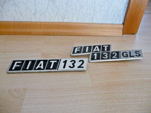 Original schriftzüge fiat - original,