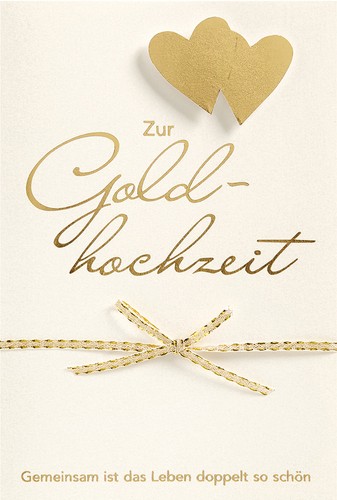Goldhochzeit 50 - goldhochzeit,