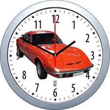 Wanduhr mit Auto Motiv