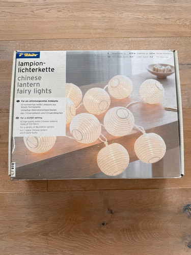 Tchibo lampion lichterkette - tchibo,