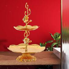 2 Ebenen Cupcake Ständer Keksschale Rack Kuchen Snack Tablett Statue für Hochzeit