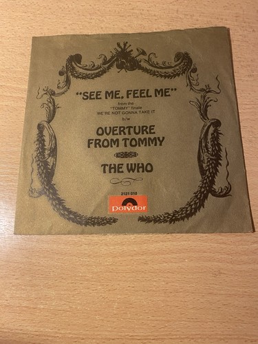 The who see - the, feel