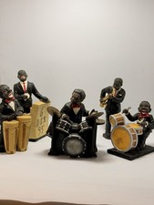  Vintage Jazz Band Figuren Set