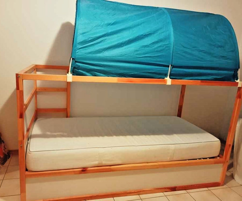 Hochbett kura umbaufähig - hochbett,