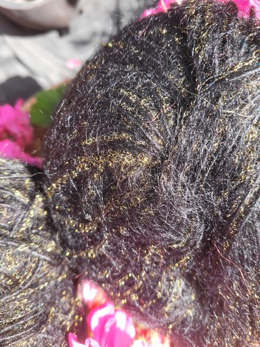 Fuzzy thick sweater with - fuzzy,
