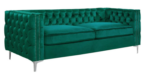 Grüne chesterfield couch - grüne,