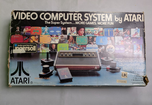 1980 atari 2600 boxed - atari, boxed,