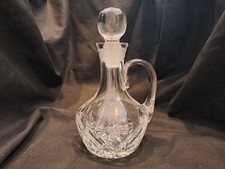 KLEINE GLASKARAFFE/KOLBEN MIT STOPFEN FÜR ÖL, PARFÜM ETC.