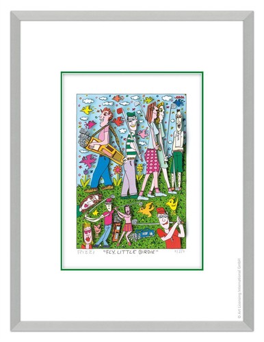 Original james rizzi fly - 3d, "