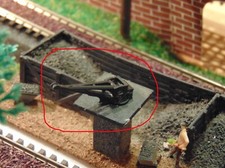 grau Spur TT Kran N H0 Bastler