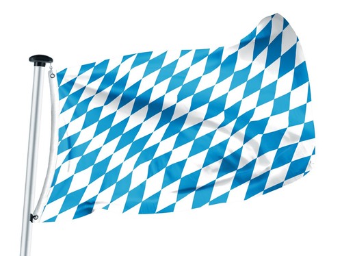Flagly fahne bayern raute ohne - bayern-raute,