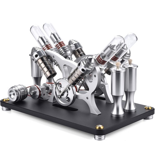Zweizylinder stirlingmotor - zweizylinder,