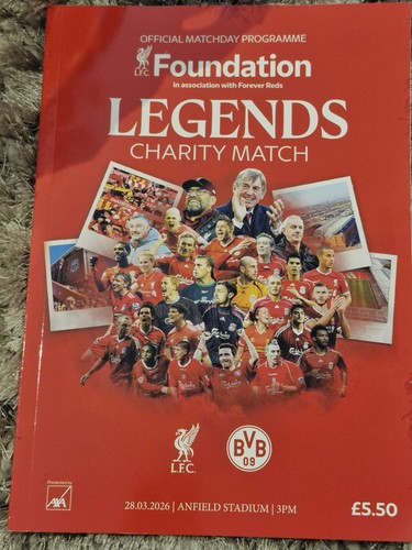 Liverpool legends borussia - liverpool,