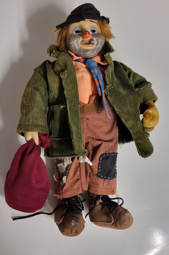 Hobo clown penner puppe - penner,