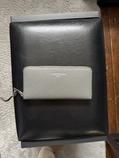 Liebeskind Geldbörse Leder Grau Neu mit Box Ungetragen