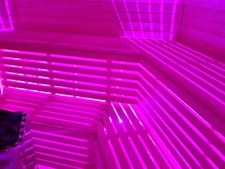 LED, Saunabeleuchtung, .Unterbank,. Saunabeleuchtung, Sauna,Farblicht 5 Meter//