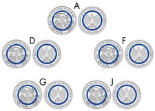 DEUTSCHLAND 2016-2025 - 5 + 10 EURO MIT POLYMERRING ZUM AUSSUCHEN IN MÜNZKAPSELN