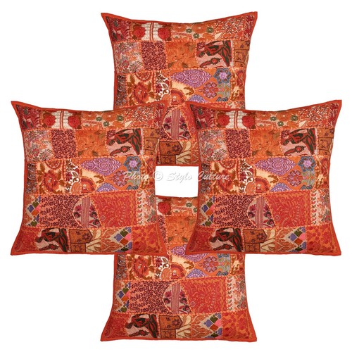 Orange kissenbezug vintage - orange,