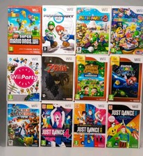 Nintendo Wii Spiele Auswahl Mario Kart  Mario Party 8 & 9 Just Dance Bros Zelda