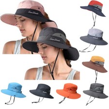 Herren Damen Sonnenhut Anglerhut Fischerhut UV-Schutz Faltbarer Sonnenschutz Hut