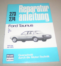 Originale Auto Reparaturanleitung Ford Taunus - LS, GL, GLS, Ghia - ab 1976