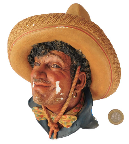 Bossons kopf mexikaner mann - bossons,