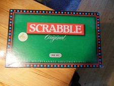 Vintage Scrabble Original Wortspiel Spears Spiele 1988 komplett Holz