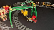 LEGO® City Eisenbahn RC, 7939, Kran, LKW, Waggon, Verladestation